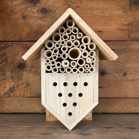 Insect Hotel to encourage pollination and biodiversity