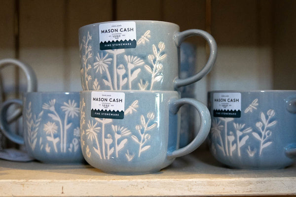 Mason Cash In the Meadow Blue Daisy Mug, 400 ml