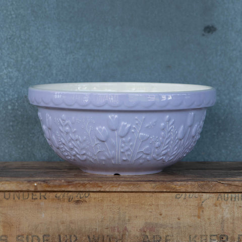 Mason Cash In the Meadow mixing bowl, Lilac Tulip, 2 litre