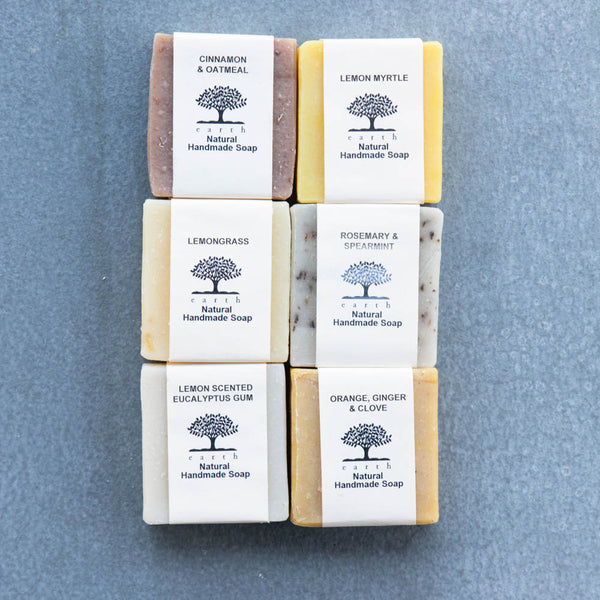 Soap Sampler, set of six Australian handmade soaps