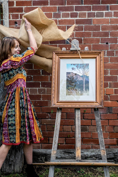 Nundle Hanging Rock NSW A3 Art Print - Odgers and McClelland Exchange ...