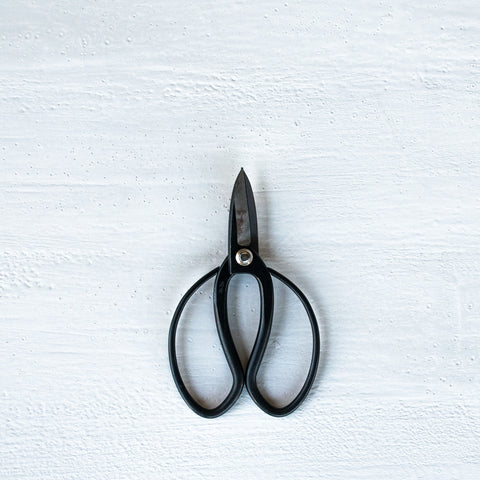 Quality stainless steel scissors to use in the kitchen and garden as herb or flower snips. Aesthetically appealing and made from strong Japanese steel, they are very sharp and a pleasure to use. 