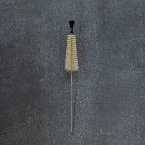 Bottle Brush, the black tip being designed for vigorous cleaning of hard to reach containers and bottles. 