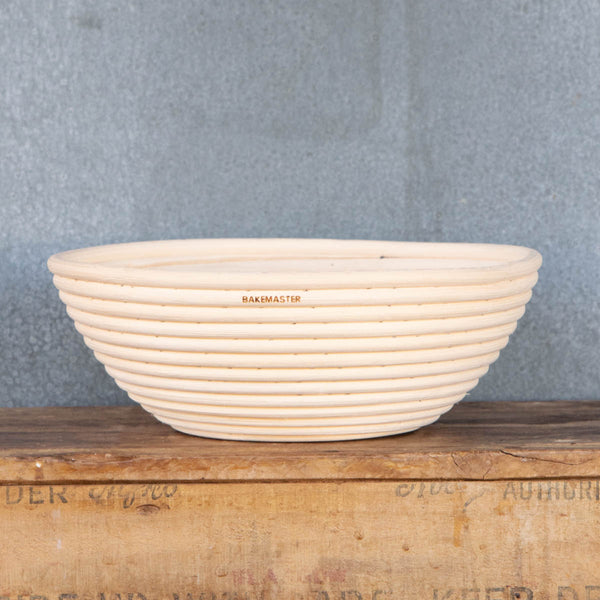 Use a banneton, a rattan bread proving basket, to rise and shape your homemade bread.