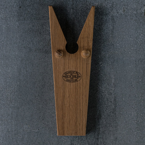 Boot jack, oak, made in England