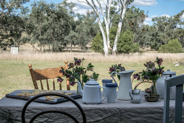 Falcon enamel 1.25 litre teapot oozes old world charm and classic elegance. Bring some tradition to the table, just add your favourite loose leaf tea and tea cosy. Available in white with a blue, or blue with white speckle.