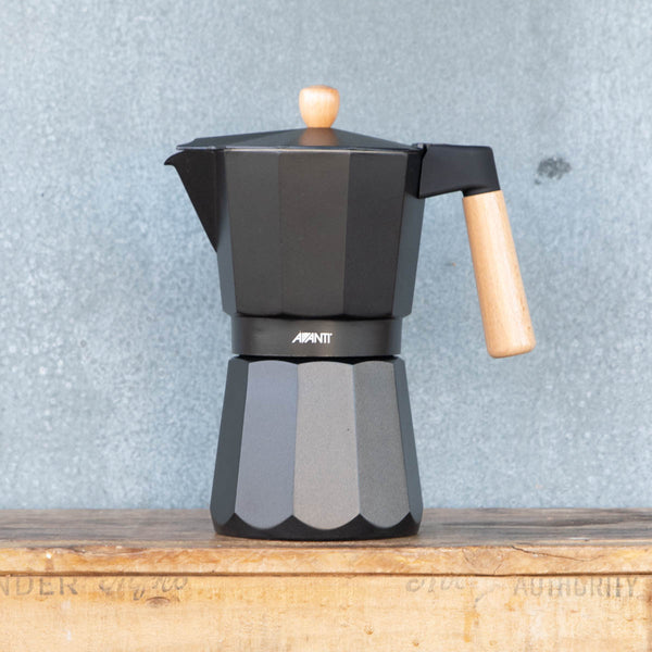 Brew delicious tasting espresso coffee at home with our Malmo Espresso Coffee Maker by Avanti. Available in 9-cup 900ml and 6-cup 600ml, it is a two-part stove top brewer for use on electric or gas. 
