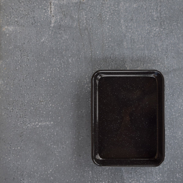 Falcon enamel baking tray for cooking slices or toasting granola. 