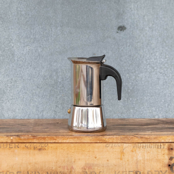 Brew delicious espresso coffee at home with our Inox Espresso Coffee Maker by Avanti.