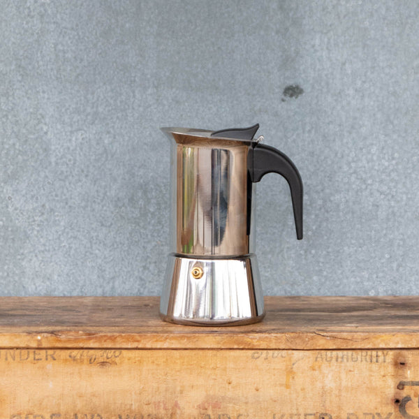 Brew delicious espresso coffee at home with our Inox Espresso Coffee Maker by Avanti.