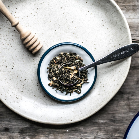 Jasmine Green Tea is highly refreshing and cooling with the distinctive sweetness of jasmine. 