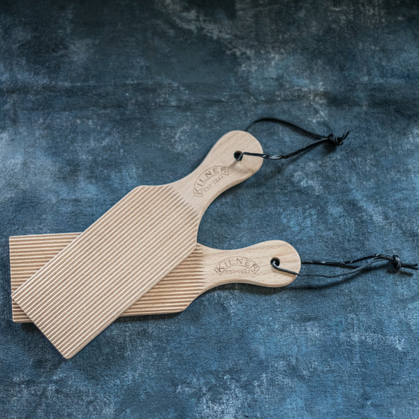 Kilner timber butter paddles will make swift work of butter making at home. Make you own butter with the Kilner Butter Churner, or other beaters, and then use the Kilner butter paddles to shape your butter.