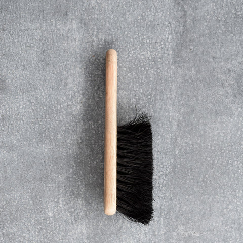 Hearth brush, cinder resistant and the perfect companion to our metal dust pans Never melt another plastic brush when cleaning the fire place.