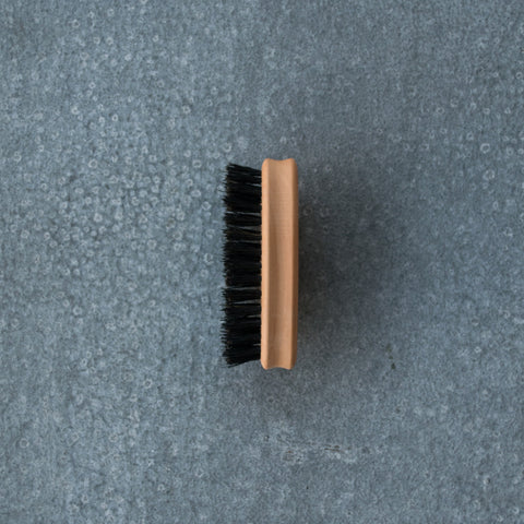 Beard Brush for keeping facial hair well-groomed. A great gift for the newly bearded.