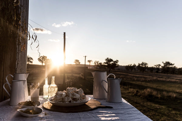 The Romanian enamel two litre enamel jug is our most popular enamel jug, a particular favourite for restaurants and cafes and entertaining. Available in red, blue, cottage, white and green.