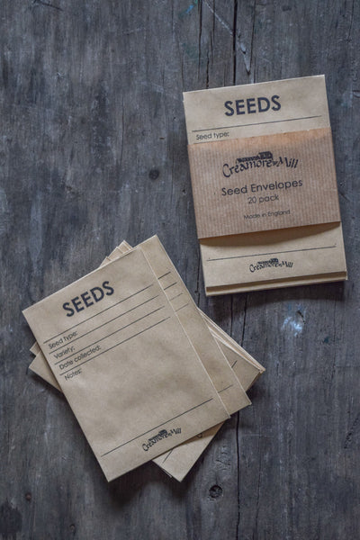 Discover the ease of collecting locally adapted seeds to replant in your garden with these specially designed seed collecting envelopes. 