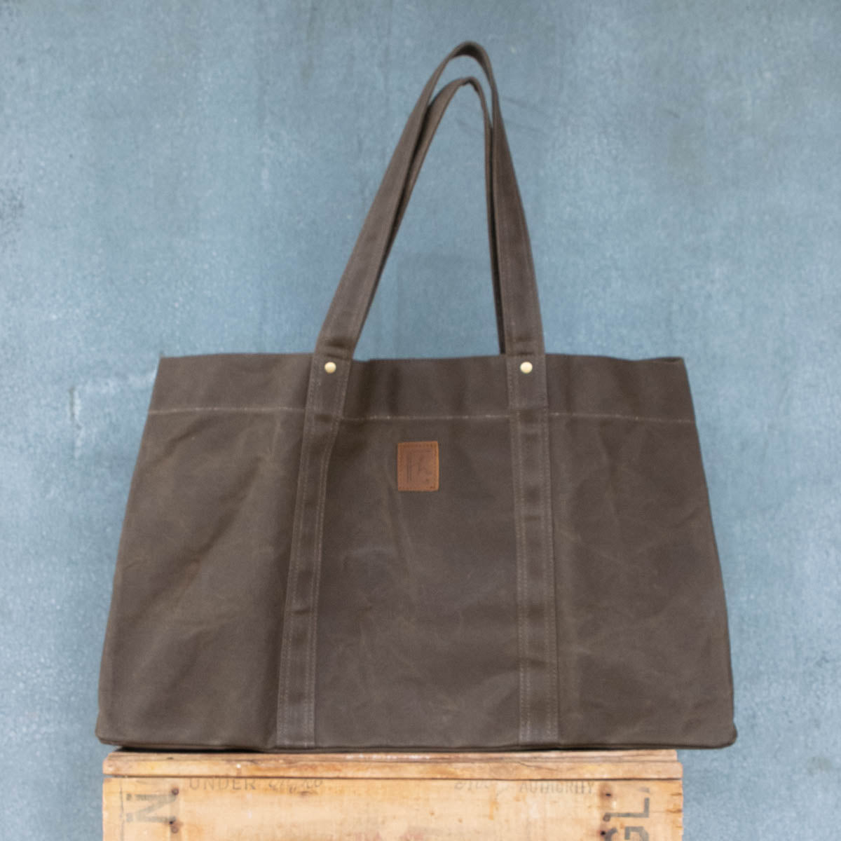 Waxed Canvas Bag Odgers and McClelland Exchange Stores